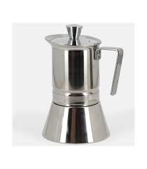 CAFETIERE ITALIENNE EN INOX 4 TASSES - AH TABLE!