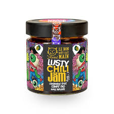 CONDIMENT EPICE CONFIT BIO & VEGAN A L'HUILE INFUSEE 160G (LUSTY CHILI JAM) - J