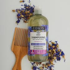 SHAMPOING ANTI-JAUNISSEMENT CHEVEUX GRIS BLANCS ECOCERT 500ml - COSLYS – Image 2