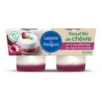 YAOURT BRASSE DE BREBIS ENTIER MANGUE FRUIT DE LA PASSION BIO 125G - DOUCEURS BA