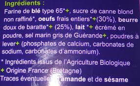MADELEINE AU BEURRE BIO 30g - BIO ROC'HELOU – Image 2