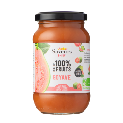 CONFITURE BIO GOYAVE 310g - SAVEURS & FRUITS