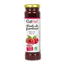 COULIS DE FRAMBOISE BIO 165g - CULINAT