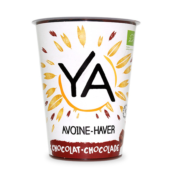 DESSERT VEGETAL FERMENTE AU LAIT D'AVOINE CHOCOLAT AB 400G YA