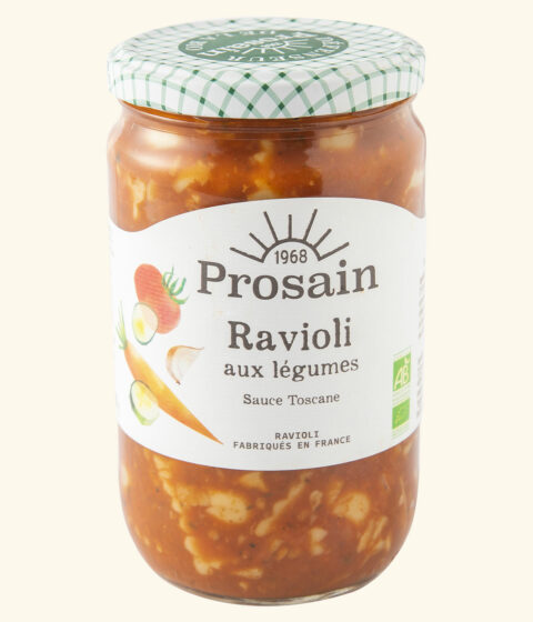 RAVIOLI AUX LEGUMES BIO 100% FRANCE 650G - NATUR'AVENIR