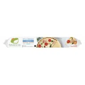 PÂTE FEUILLETEE PRE-ETALEE SANS GLUTEN BIO SURGELEE 260G - NATURE & COMPAGNIE