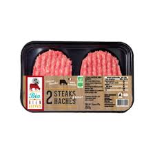 STEAKS HACHES BIO 15%MG 2X125G - BIO & BIEN ELEVES