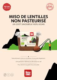 MISO DE LENTILLES NON PASTEURISE BIO & VEGAN - LIMA – Image 2