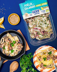 POELEE DE CALAMARS CITRON GOMASIO MARINADE BIO 150g - GOOD OCEAN – Image 2