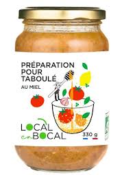 PREPARATION POUR TABOULE AU MIEL BIO 330g - LOCAL EN BOCAL