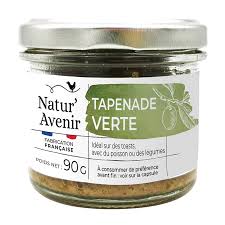 TAPENADE VERTE BIO 90G - NATUR'AVENIR