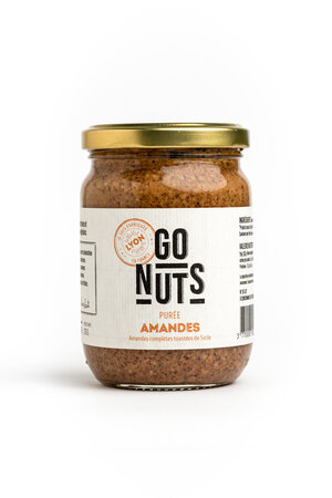 PUREE D'AMANDES COMPLETES TOASTEES BIOLOGIQUE - GO NUTS