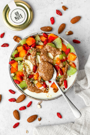 PUREE D'AMANDES COMPLETES TOASTEES BIOLOGIQUE - GO NUTS – Image 2