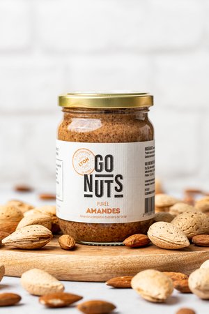 PUREE D'AMANDES COMPLETES TOASTEES BIOLOGIQUE - GO NUTS – Image 3