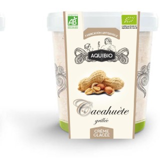 CREME GLACEE A LA CREME DE MARRONS D'ARDECHE BIO 500ml - AQUIBIO