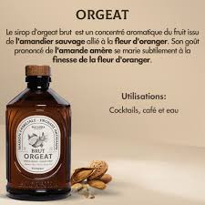 SIROP ORGEAT BRUT BIO 400ML - BACANHA – Image 3