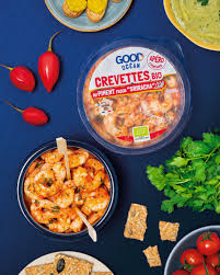 CREVETTES D'EQUATEUR AU PIMENT FACON SRIRACHA MARINEES BIO 100g - GOOD OCEAN – Image 4
