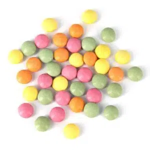HAPPIES MINI DRAGEES MULTICOLORES BIO AU CHOCOLAT - HAPPY HOURS