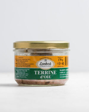 TERRINE D'OIE 170G - MAISON LEMBERT