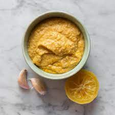 HOUMOUS À L'AIL ET AU CITRON CONFIT 130G - DOMAINE TERRA – Image 2