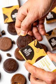 PALET BEURRE DE CACAHUETE CHOCOLAT NOIR OU LAIT AB SANS GLUTEN & VEGAN - GO NUTS – Image 4