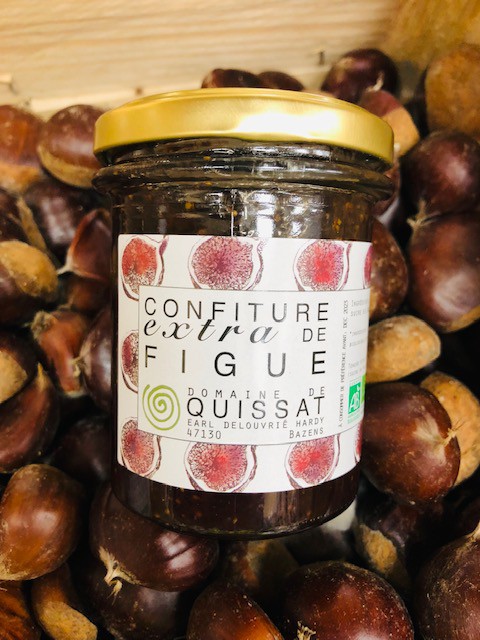 CONFITURE EXTRA DE FIGUE AB 210G - DOMAINE DE QUISSAT
