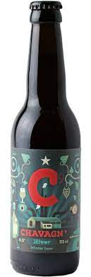 BIERE D'HIVER ALE AMBREE 33cl - BRASSERIE LA CHAVAGN'