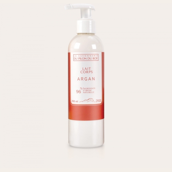 LAIT CORPOREL A L'HUILE D'ARGAN BIO en VRAC - SAVONNERIE DU PILON DU ROY