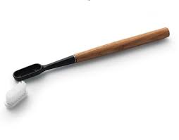 BROSSE A DENTS RECHARGEABLE SOUPLE EN BOIS DE NOYER - CALIQUO – Image 5