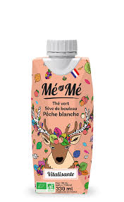 THE FROID BIO VITALISANT SEVE DE BOULEAU, MATCHA, PÊCHE BLANCHE 330ml - MEME