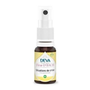 FLEURS DE BACH SITUATIONS DE CRISE COMPTE GOUTTES 15ml - DEVA