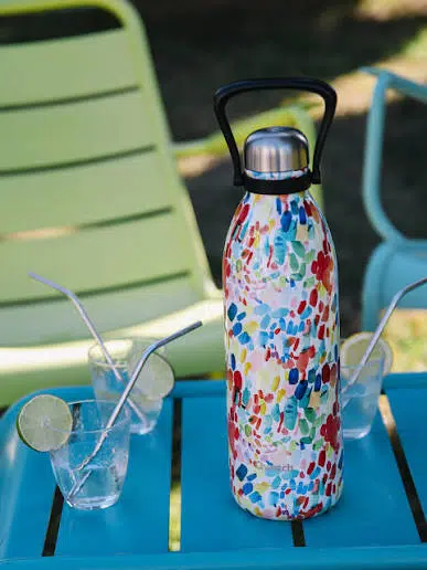 BOUTEILLE ISOTHERME INOX TITAN MATT BLEU MINERAL 1,5L - QWETCH – Image 2