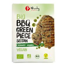 BBQ GREEN PIECE SEITAN BIO 175g - WHEATY