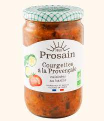 COURGETTES A LA PROVENCALE BIO 650G - PROSAIN