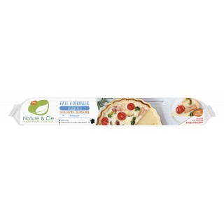 PÂTE FEUILLETEE PRE-ETALEE SANS GLUTEN BIO SURGELEE 260G - NATURE & COMPAGNIE