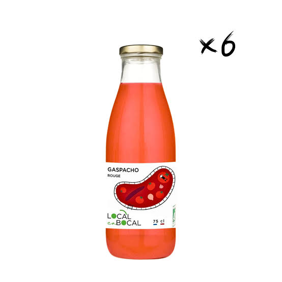 GASPACHO ROUGE ARTISANAL BIO 75cl - DU LOCAL EN BOCAL