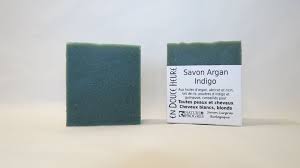 SAVON BIOLOGIQUE ARGAN INDIGO NATURE & PROGRES 100g - SAVONNERIE EN DOUCE HEURE