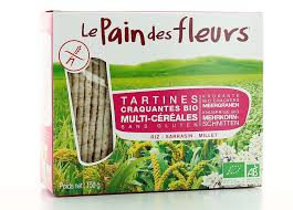 TARTINES CRAQUANTES MULTICEREALES BIO SANS GLUTEN & VEGAN 150g - LE PAIN DES FLE