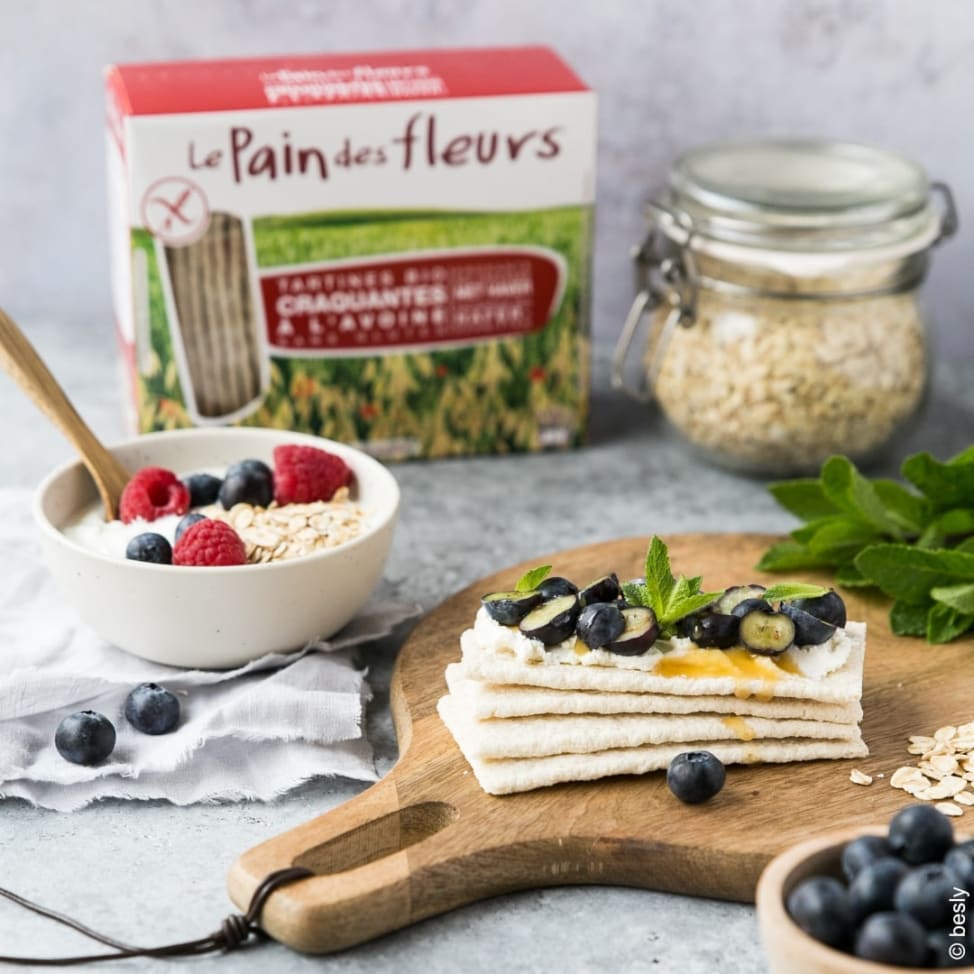 TARTINES CRAQUANTES BIO A L'AVOINE 150g - LE PAIN DES FLEURS – Image 2
