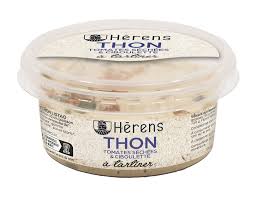 TARTINABLE THON TOMATES SECHEES & CIBOULETTE BIO 130g - HERENS