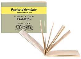 PAPIER D'ARMENIE 12 FEUILLES x 3 – Image 2