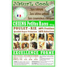 CROQUETTES CHIEN PETITE RACE POULET RIZ - NATUR'L COOK