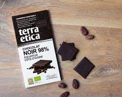 TABLETTE CHOCOLAT NOIR 98% BIO EQUITABLE 100G - TERRA ETICA