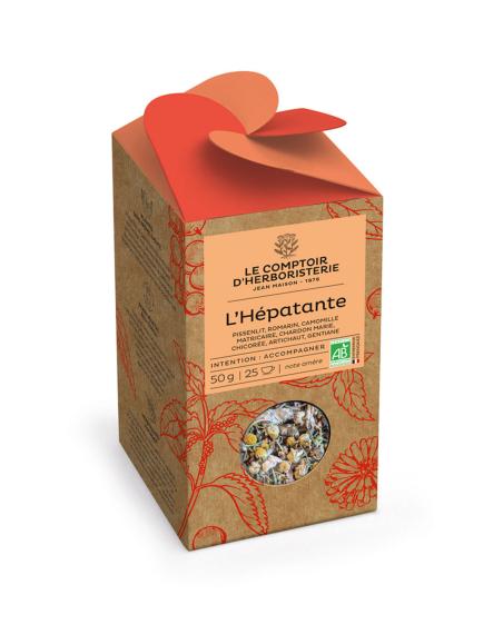TISANE L'HEPATANTE BIO DRAINANTE DU FOIE - LE COMPTOIR D'HERBORISTERIE – Image 2