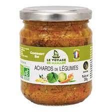 ACHARDS DE LEGUMES BIO 200G - LE VOYAGE DE NAMABE