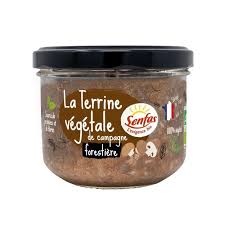 TERRINE DE CAMPAGNE VEGETALE FORESTIERE BIO & VEGAN 200g - SENFAS