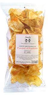 CHIPS AU PIMENT ESPELETTE ARTISANALES & BIO 125 GR - FAMILY CHIPS