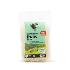 VERMICELLES THAÏS DE RIZ BLANC BIO - AUTOUR DU RIZ – Image 2