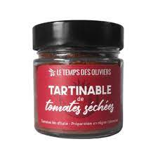 TARTINABLE DE TOMATES SECHEES BIO 200g - LE TEMPS DES OLIVIERS