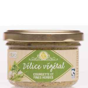 DELICE VEGETAL COURGETTES FINES HERBES AB 100G (0740)